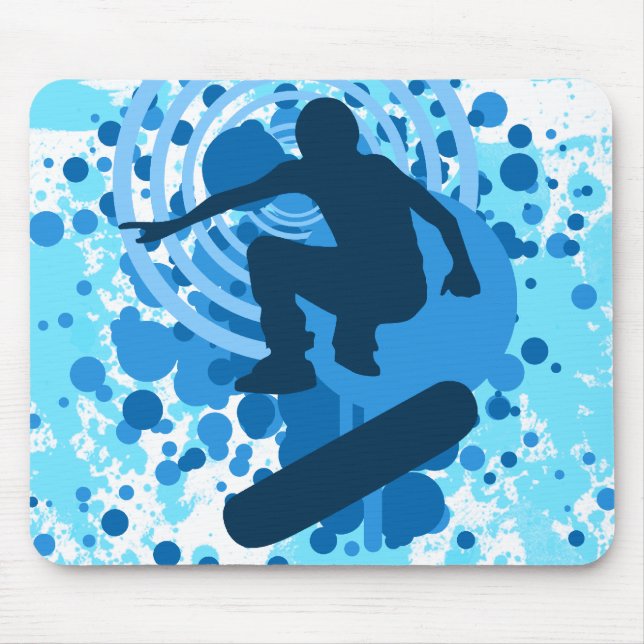 skateboarding : hi-fi mouse pad (Front)
