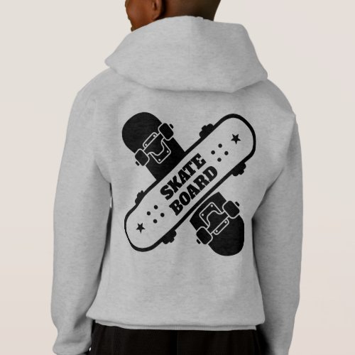 Skateboarding  hoodie