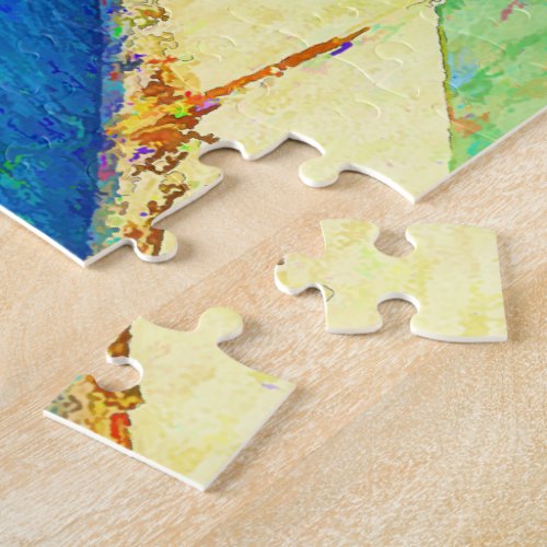 Skateboarding in the Bowl copy Jigsaw Puzzle