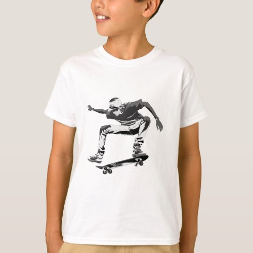 Skateboarding is my Life _ Skateboarder T_Shirt