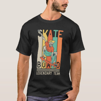 Skateboarding Is Not A Crime Skateboarder Skaters T-Shirt