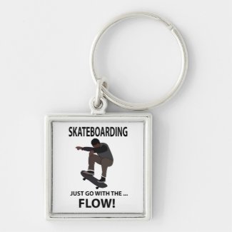 Skateboarding Just Go With The Flow Skateboarder