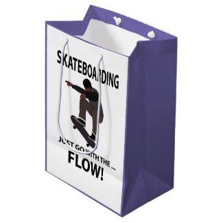 Skateboarding Just Go With The Flow Skateboarder
