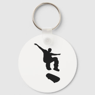 Skateboarding Keychain