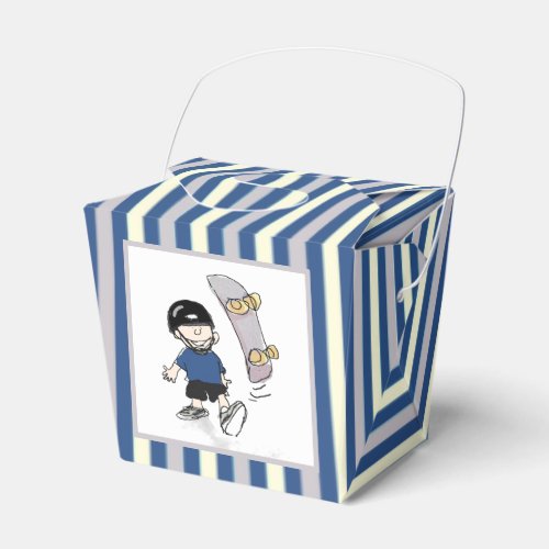 Skateboarding Party Favors Favor Boxes