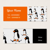 Skateboarding penguins (Front & Back)