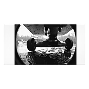 Skateboarding Photo Card