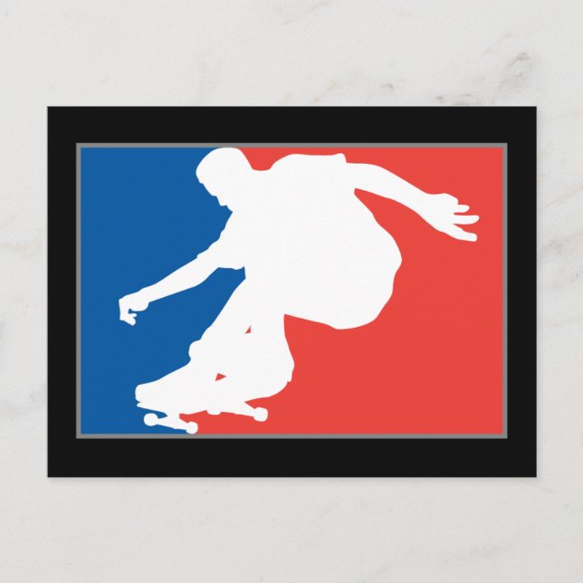 Skateboarding Postcard (Front)