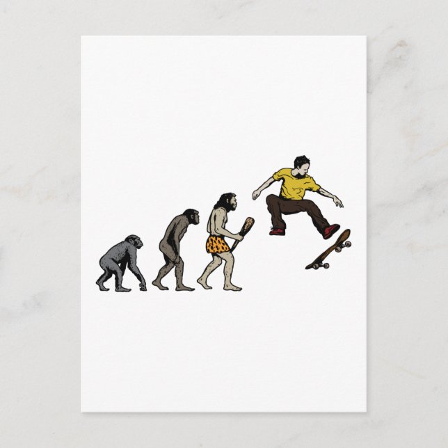 Skateboarding Postcard (Front)