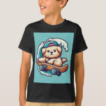 Skateboarding Pup T-Shirt