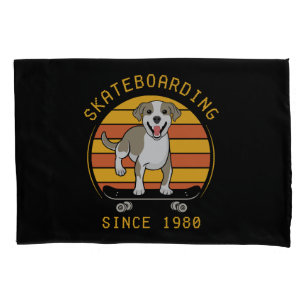 Skateboarding Since 1980 Pillow Case