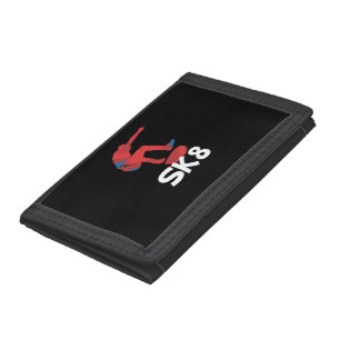 Skateboarding Skateboard Sk8 Skater Gift Tri-fold Wallet