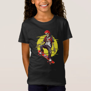 Skateboarding Skeleton T-Shirt