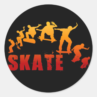 Skateboarding stickers