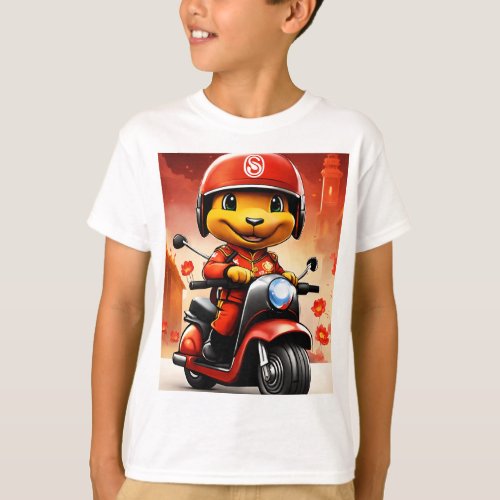 Skateboarding Sushi Adventure T_Shirts