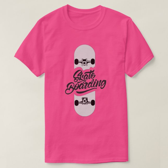 Skateboarding T-Shirt (Design Front)