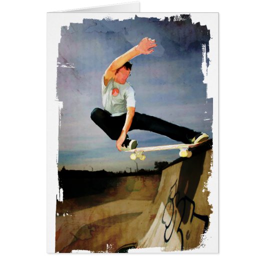 Skateboarding the Wall Cards (Front)