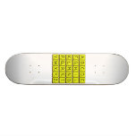 ABCDE
 FGHIJ
 KLMNO
 PQRST
 VWXYZ  Skateboards