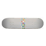 A B C D E F G
 H I J K L M N
 O P Q R S T U
 V W X Y Z ! ?  Skateboards