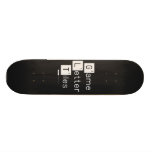 Game
 Letter
 Tiles  Skateboards