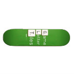 Game
 Letter
 Tiles  Skateboards