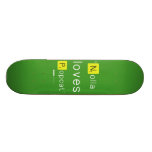 'Nolla 
 loves
 Popcat'  Skateboards