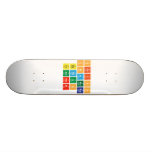Satish
 Chandra
 Genius
 Teacher  Skateboards
