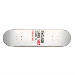 English  Lane  Skateboards