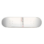 ANASTASIA BABY  Skateboards