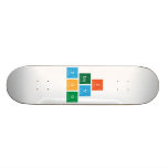 I 
 luv 
 You  Skateboards