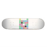 ABC|DEF
 .|GHIJK 
 .|LM.N|O 
 .PQRST
 UVWXYZ  Skateboards