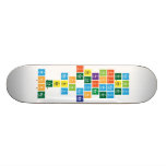 Coiny
 Eraser
 Fi|rey
 Flower
 Fries
 Gelatin
 Ice Cube
 Pin
 Ruby
 Sb
 Tb
 Woody  Skateboards
