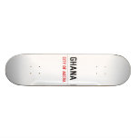 GHANA  Skateboards