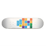 Cloudy
 Liy
 Stapy
 Clock
 Remote
 Taco
   Skateboards