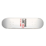 PUDDING LANE  Skateboards