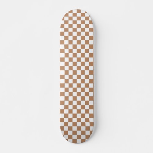 Skateboards Checker Pattern_black and white 