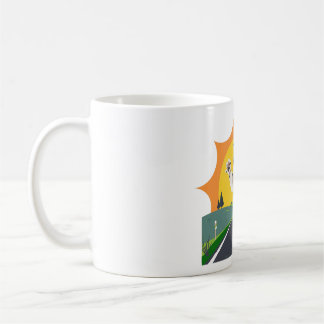 Skatebroading Cat Coffee Mug