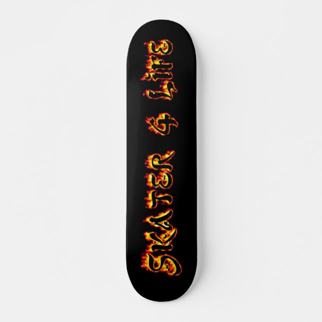 Skater 4 Life Skateboard Deck (Front)