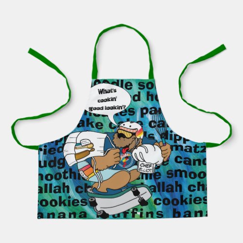 Skater Baker Bear Apron