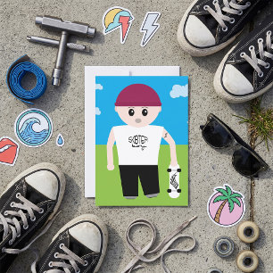 Skater Boy Invitation