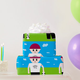 Skater Boy Wrapping Paper