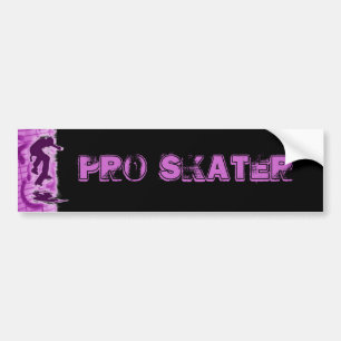 Skater Bumper Sticker