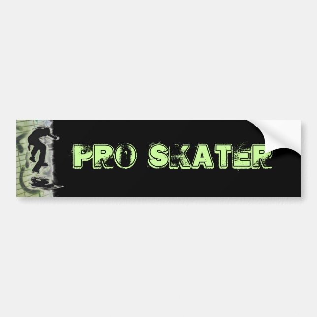 Skater Bumper Sticker (Front)