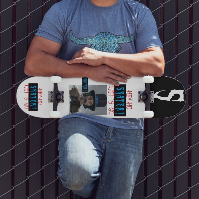 Skater! Company Shape Man Blue Skateboard (Outdoor 3)