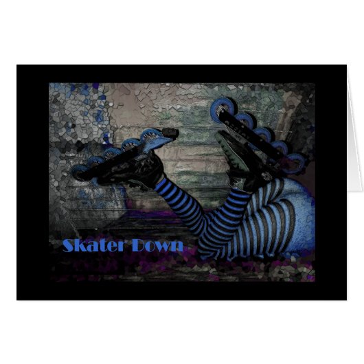 Skater Down, What's up? (Front Horizontal)