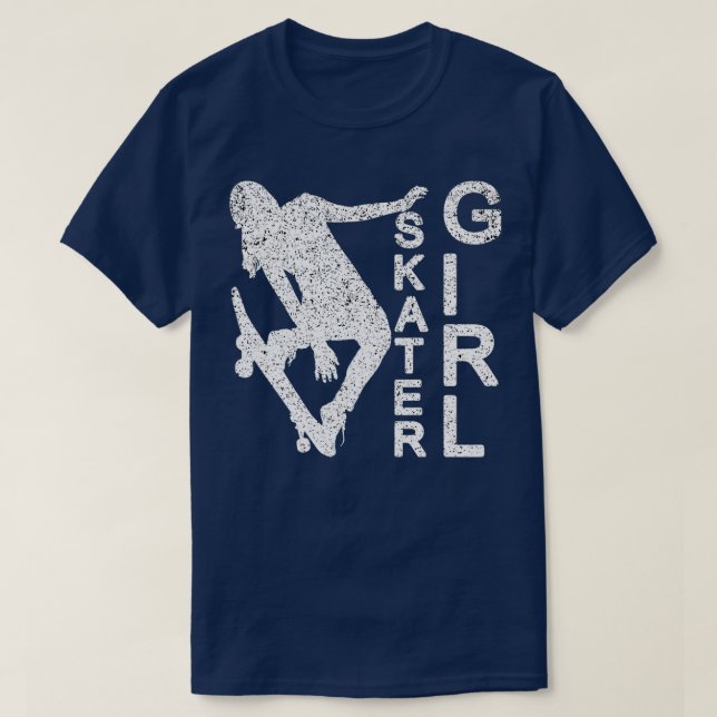 Skater Girl 3 T-Shirt (Design Front)