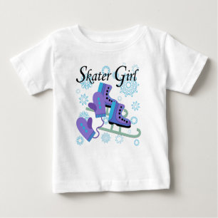 Skater Girl Baby T-Shirt