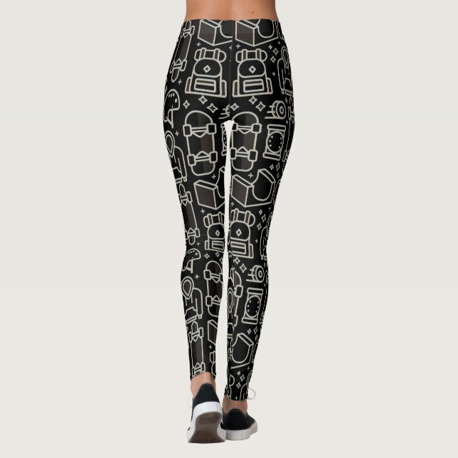 Skater Girl Leggings (Back)