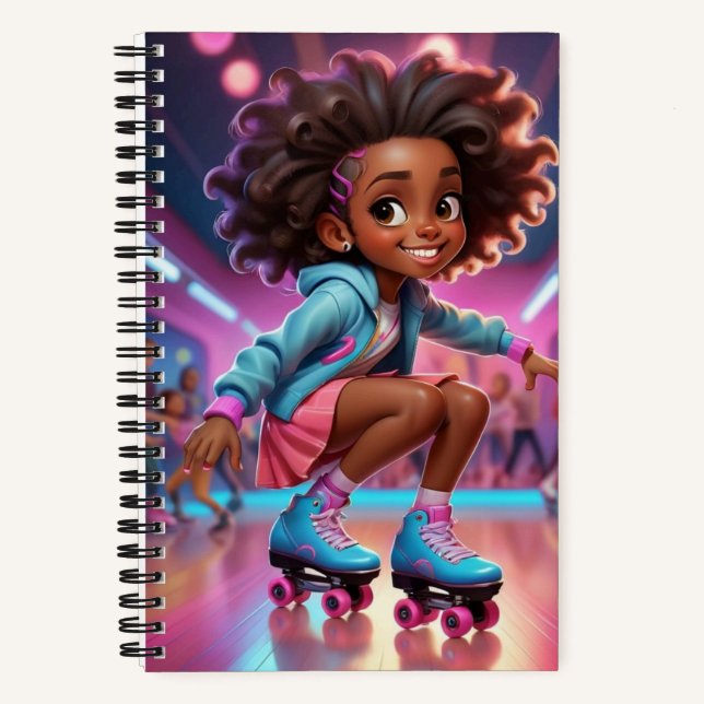 Skater Girl Notebook (Front)
