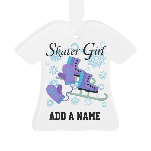 Skater Girl Ornament